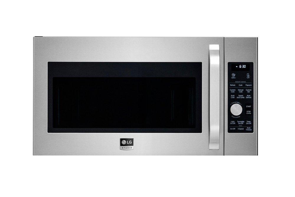 LG Electronics Stainless Steel 29-15/16 in. Over-the-Range Convection Microwave Oven 