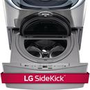 LG Electronics Graphite Steel 29 in. Pedestal Washer 