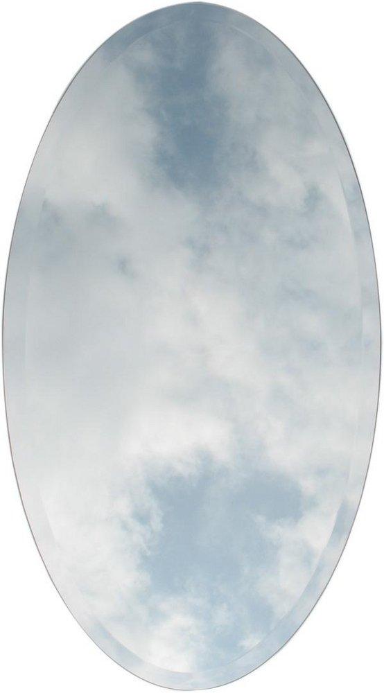 American Pride 31 in. Frameless Oval Mirror 