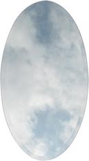 American Pride 31 in. Frameless Oval Mirror 