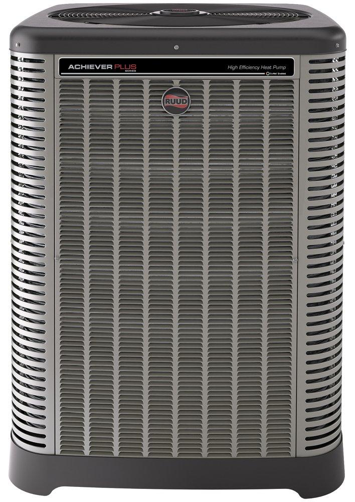 Ruud 17 SEER Three-Stage R-410A 1/5 hp Heat Pump Condenser 