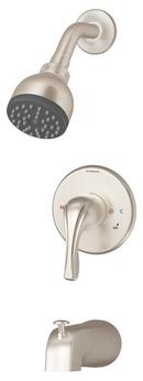 Symmons Industries Satin Nickel Single Handle Single Function Bathtub & Shower Faucet 