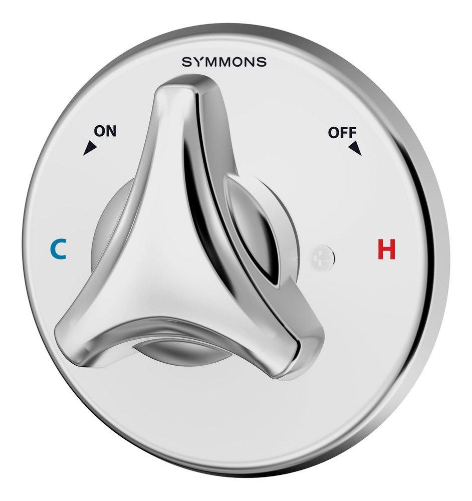 Symmons Industries Polished Chrome 1 Handle 3WNG Shower Valve Chrome 