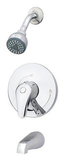 Symmons Industries Polished Chrome 2.5 gpm Tub and Shower Trim with Single Lever Handle 