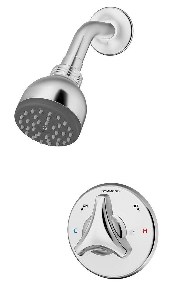 Symmons Industries Polished Chrome 6-3/8 in. Shower System 