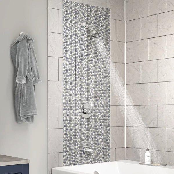 Symmons Industries Chrome Two Handle Shower Faucet 