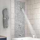 Symmons Industries Chrome Two Handle Shower Faucet 