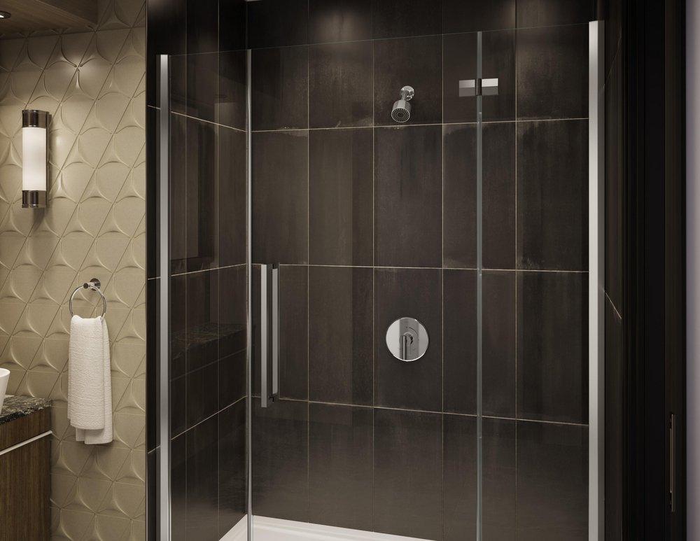 Symmons Industries Polished Chrome Single Handle Shower Faucet (Trim Only) 