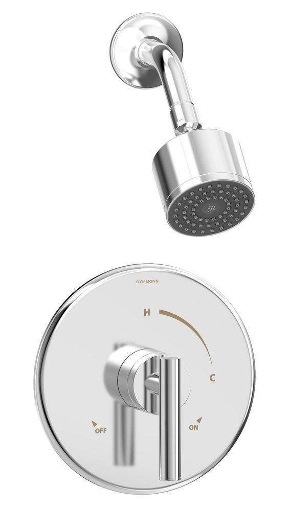 Symmons Industries Polished Chrome Single Handle Shower Faucet (Trim Only) 