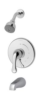 Symmons Industries Polished Chrome Two Handle Single Function Bathtub & Shower Faucet (Trim Only) 