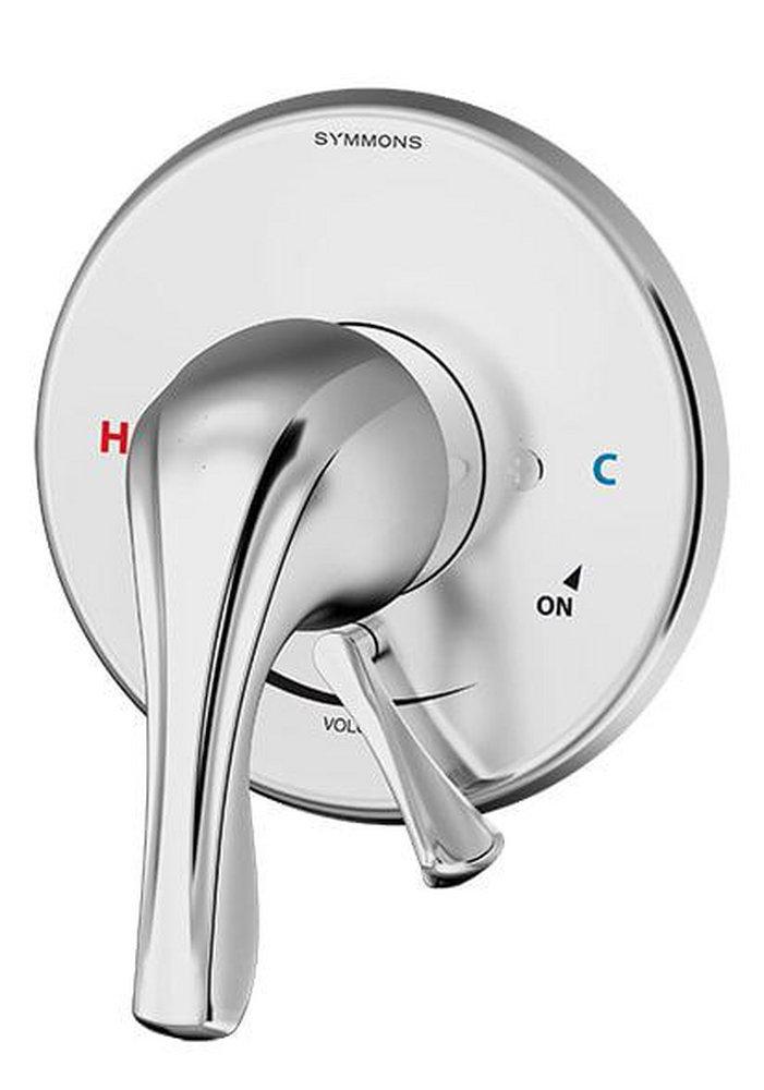 Symmons Industries Polished Chrome Two Handle Bathtub & Shower Faucet (Trim Only) 