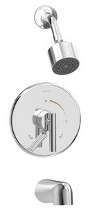 Symmons Industries Polished Chrome Two Handle Single Function Bathtub & Shower Faucet (Trim Only) 