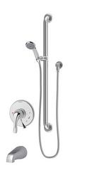 Symmons Industries Polished Chrome Two Handle Bathtub & Shower Faucet (Trim Only) 