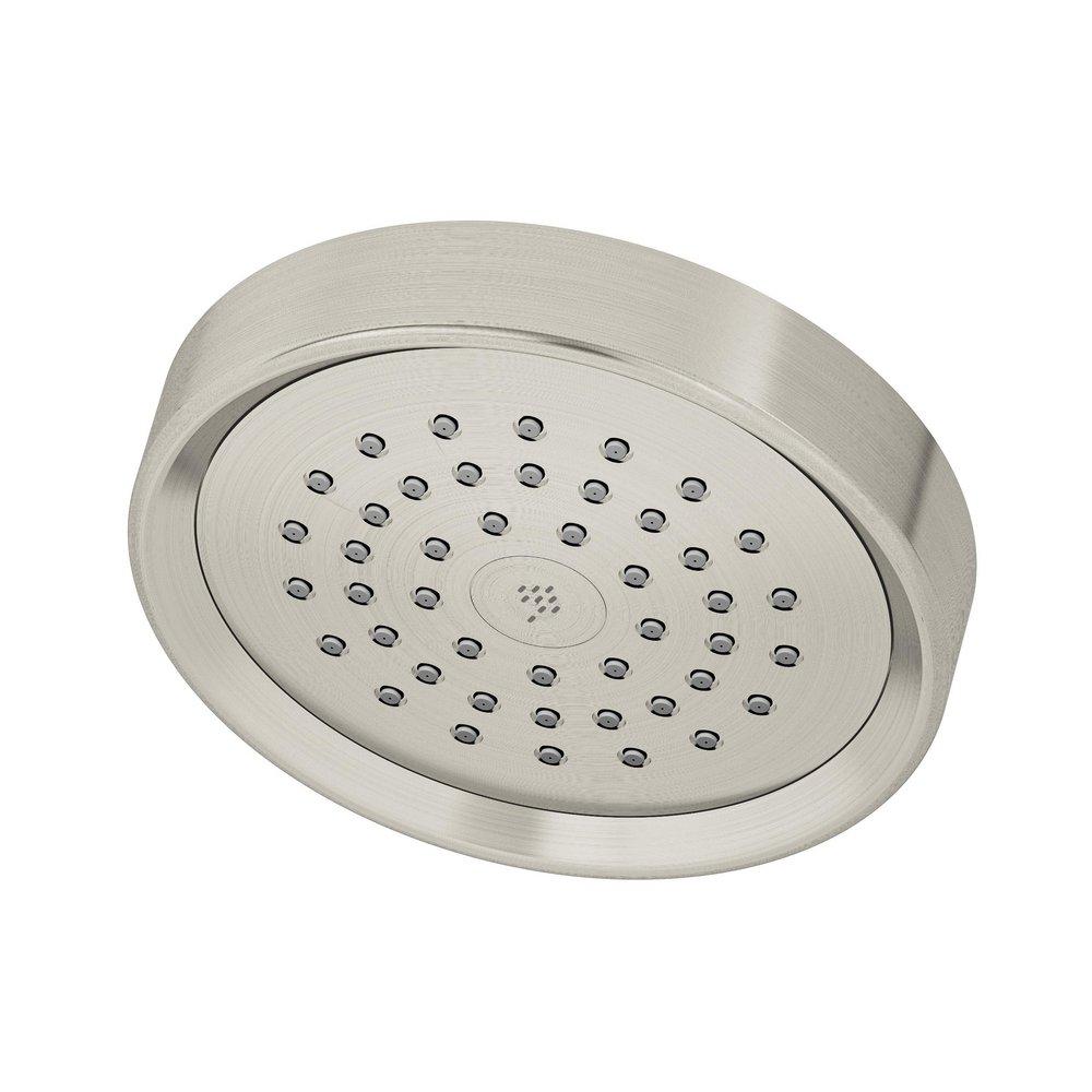 Symmons Industries Satin Nickel Single Function Rain Showerhead 