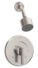 One Handle Single Function Shower Faucet in Satin Nickel (Trim Only)