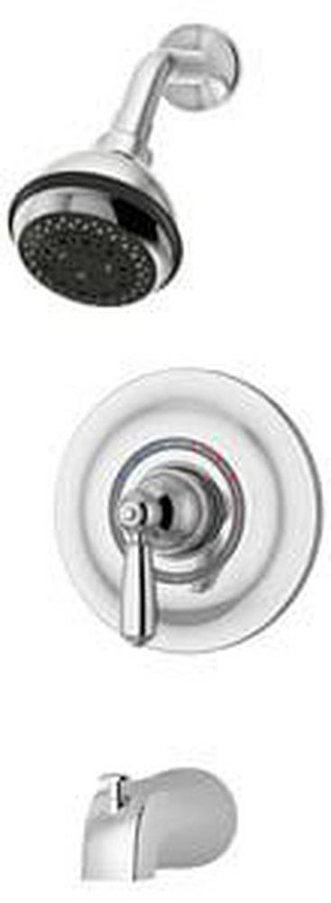 Symmons Industries Polished Chrome Two Handle Multi Function Bathtub & Shower Faucet (Trim Only) 