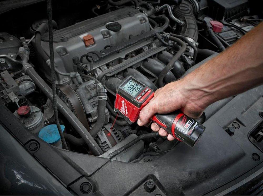 Milwaukee&reg; Black -22 to 1022 Deg F Infrared Temperature Gun (Less Battery) 