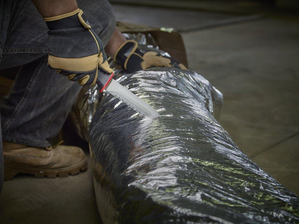 Milwaukee&reg; Silver 27/50 in. Duct Knife 