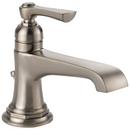 Single Handle Monoblock Bathroom Sink Faucet in Luxe Nickel