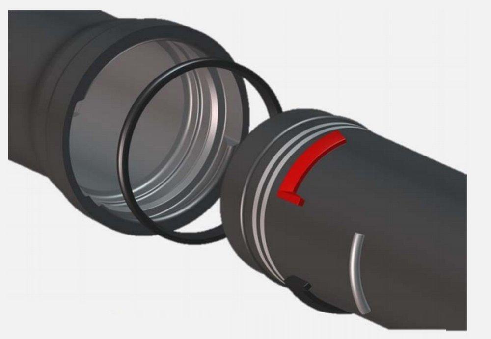 Atlantic States Cast Iron Pipe CL54 Ductile Iron Pipe 