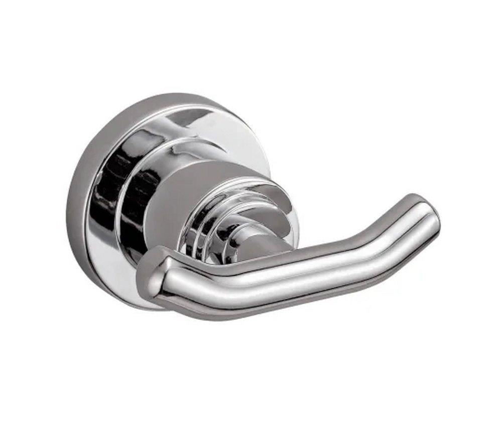 Design House Polished Chrome Double Robe Hook 