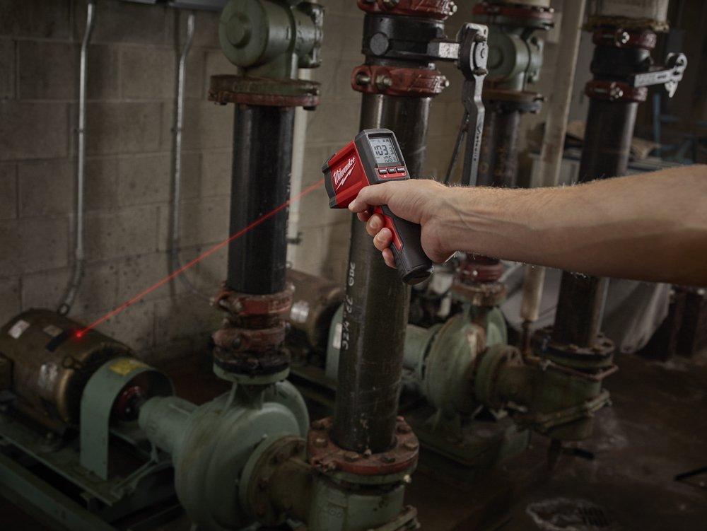 Milwaukee&reg; Black Infrared Temp Gun Thermometer 