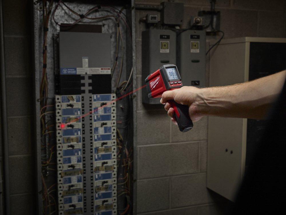 Milwaukee&reg; Black Infrared Temp Gun Thermometer 