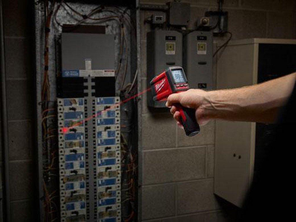 Milwaukee&reg; Black Infrared Temp Gun Thermometer 