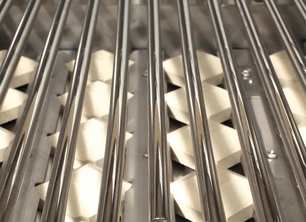 Alfresco Stainless Steel 42 in. 3-Burner Built-in Grill in Stainless Steel 