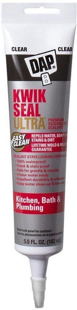 5.5 oz. Silicone Sealant in Clear