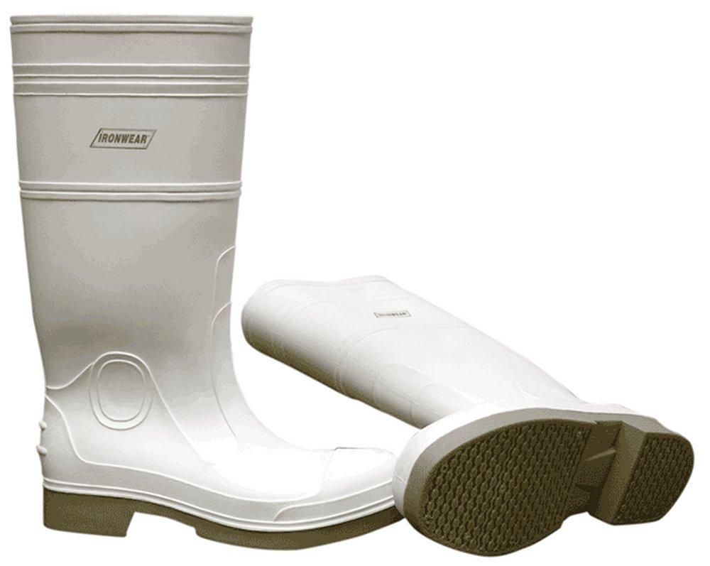 Ironwear White Steel Toe Iron-Loc Sole Boot in White 
