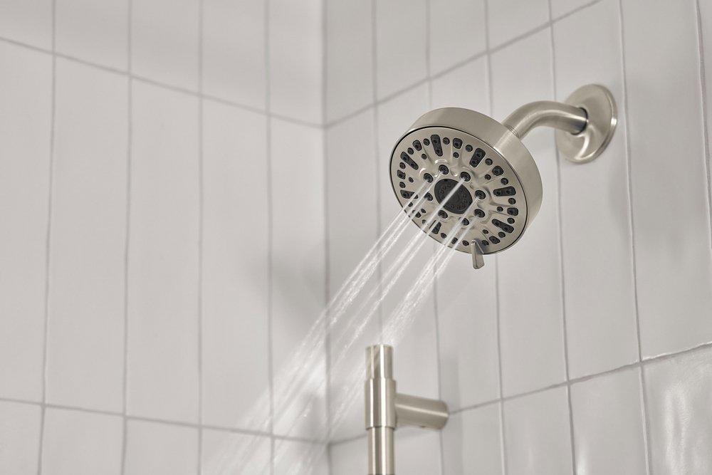 Peerless® Brushed Nickel Single Handle Single Function Bathtub & Shower Faucet Trim Only 