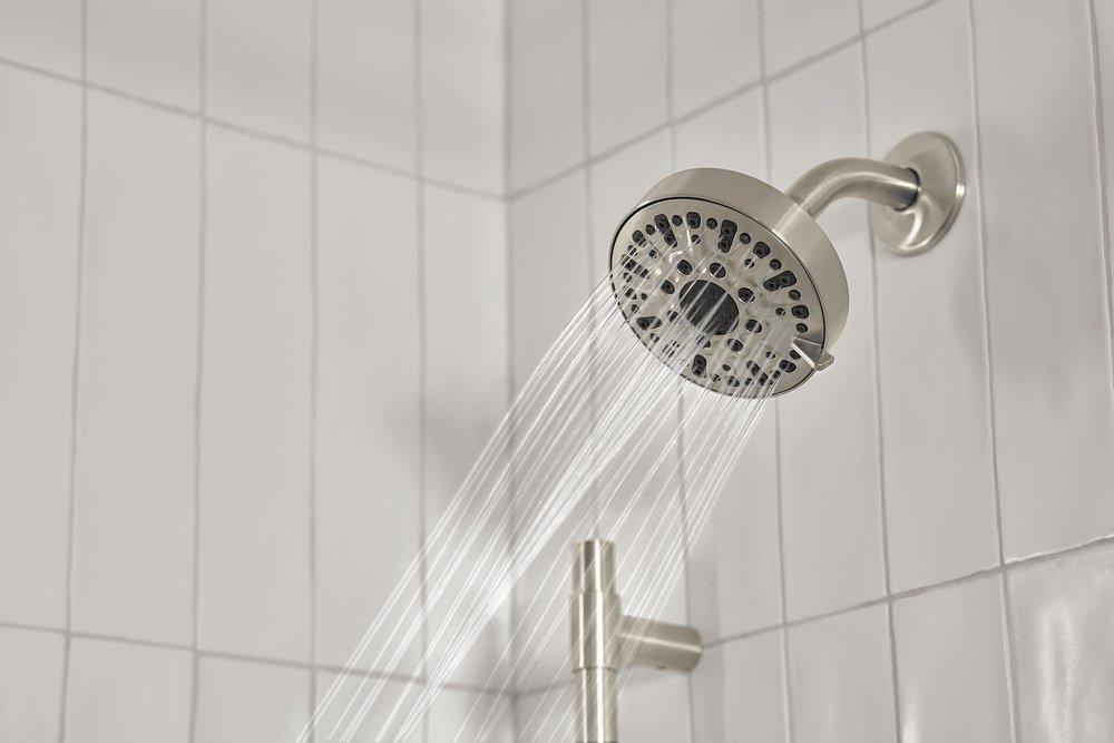 Peerless® Brushed Nickel Single Handle Single Function Bathtub & Shower Faucet Trim Only 