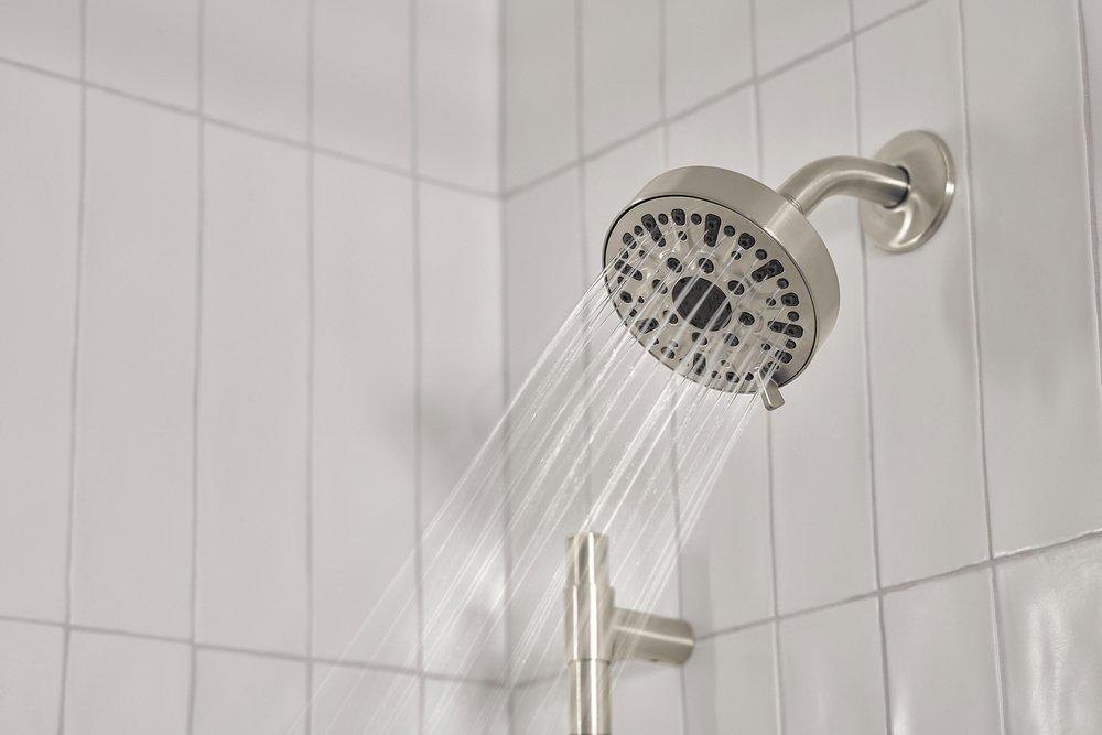 Peerless® Brushed Nickel Single Handle Single Function Bathtub & Shower Faucet Trim Only 