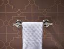 Brizo Luxe Nickel 8 in. Towel Bar 