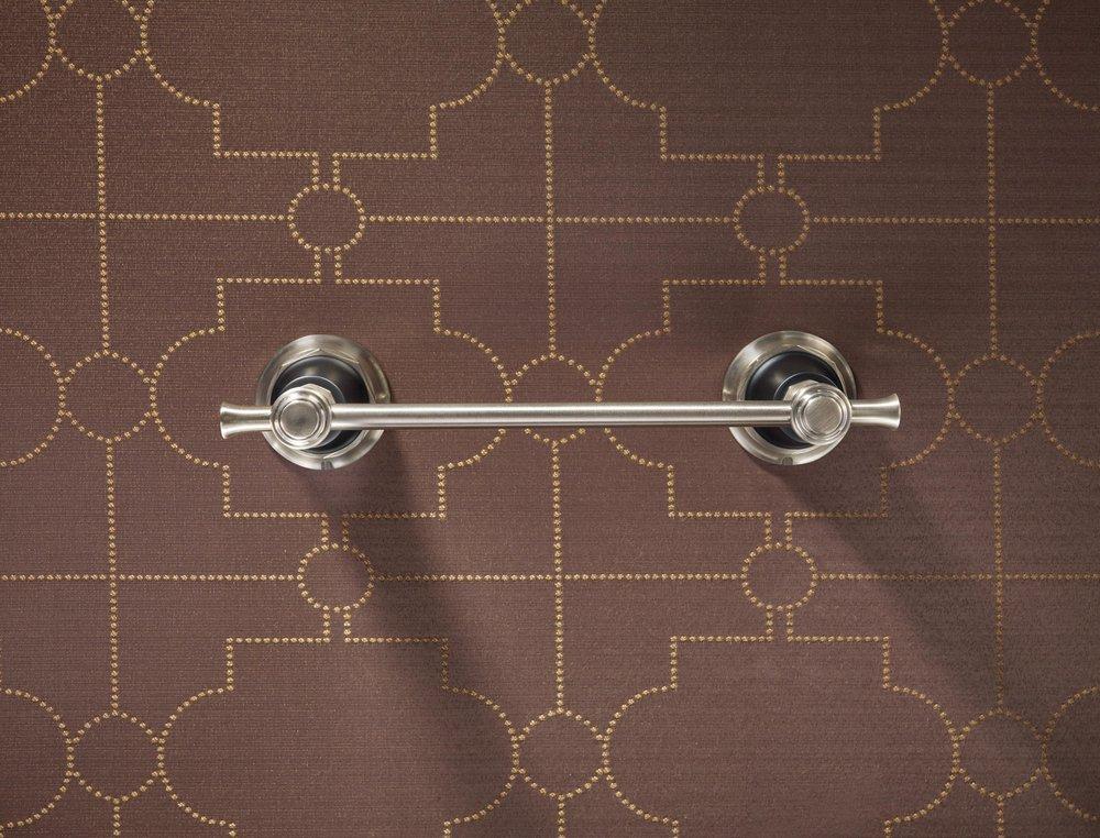 Brizo Luxe Nickel 8 in. Towel Bar 
