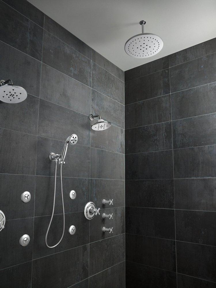 Brizo Chrome Single Handle Bathtub & Shower Faucet (Trim Only) 