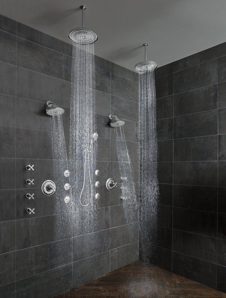 Brizo Chrome Single Handle Bathtub & Shower Faucet (Trim Only) 