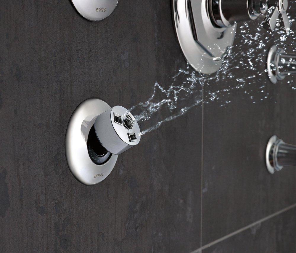 Brizo Chrome Single Handle Bathtub & Shower Faucet (Trim Only) 