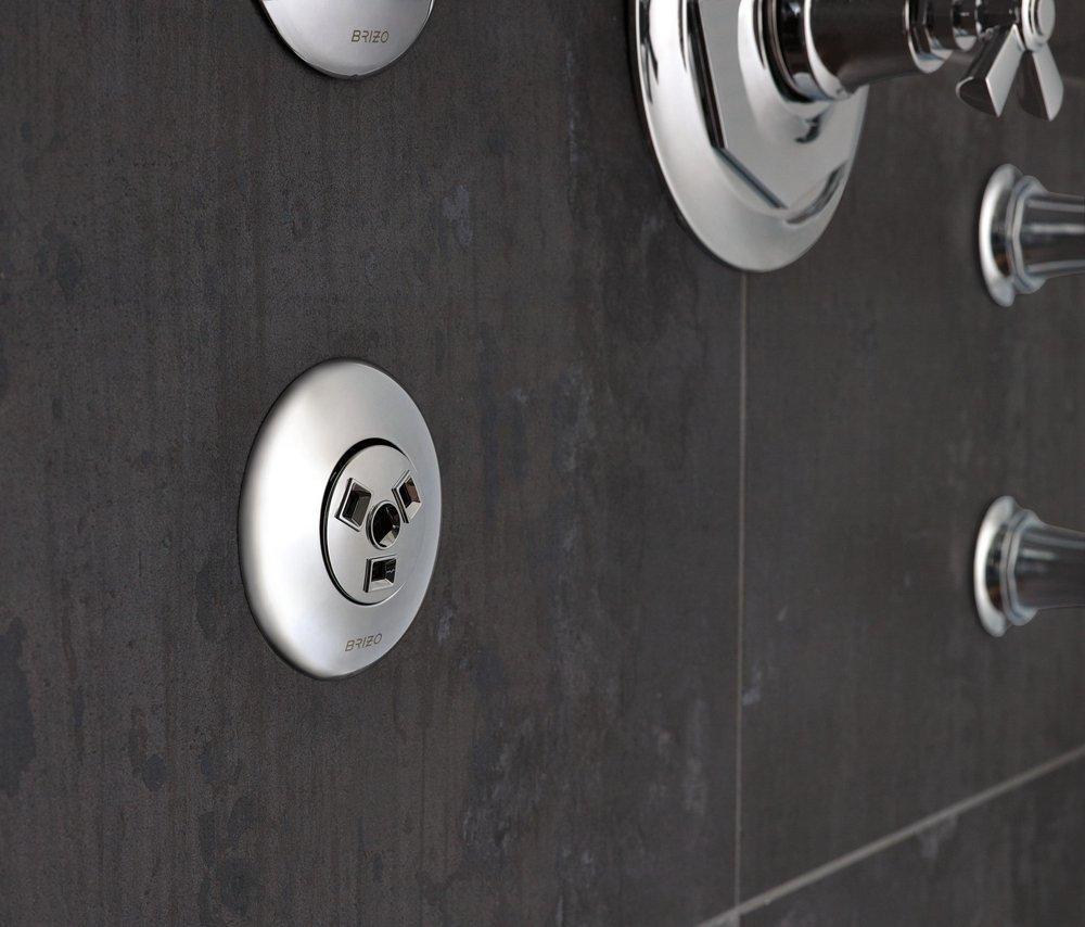 Brizo Chrome Single Handle Bathtub & Shower Faucet (Trim Only) 