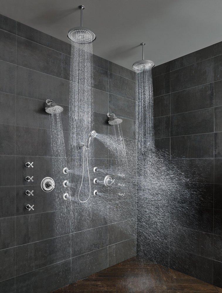 Brizo Chrome Single Handle Bathtub & Shower Faucet (Trim Only) 