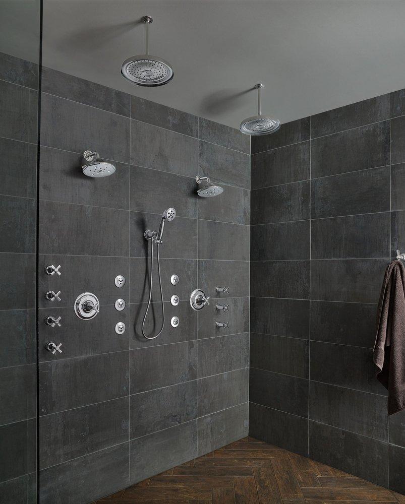 Brizo Chrome Single Handle Bathtub & Shower Faucet (Trim Only) 