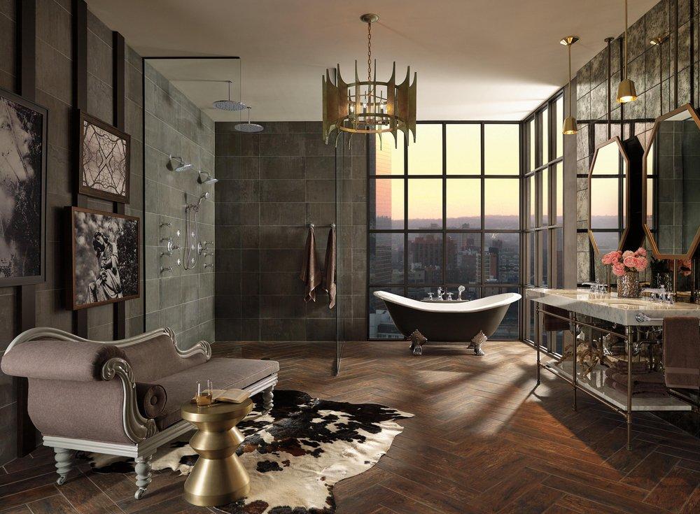 Brizo Chrome Single Handle Bathtub & Shower Faucet (Trim Only) 