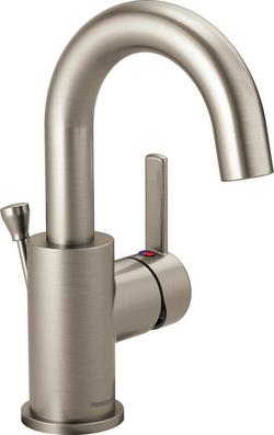 Single Handle Centerset Bathroom Sink Faucet in Brilliance® Brushed Nickel