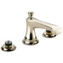 Brizo Polished Nickel Two Handle Widespread Bathroom Sink Faucet Handles Sold Separately 