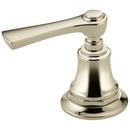 Roman Tub Faucet Lever Handle Kit in Polished Nickel