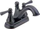 Delta Faucet Venetian Bronze Two Handle Centerset Bathroom Sink Faucet 