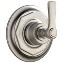Brizo Luxe Nickel Diverter Valve Trim with Single Lever Handle 