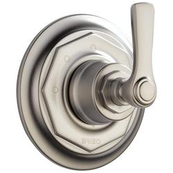 Single Handle Diverter Valve Trim in Luxe Nickel