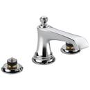 Two Handle Widespread Bathroom Sink Faucet in Chrome (Handles Sold Separately)